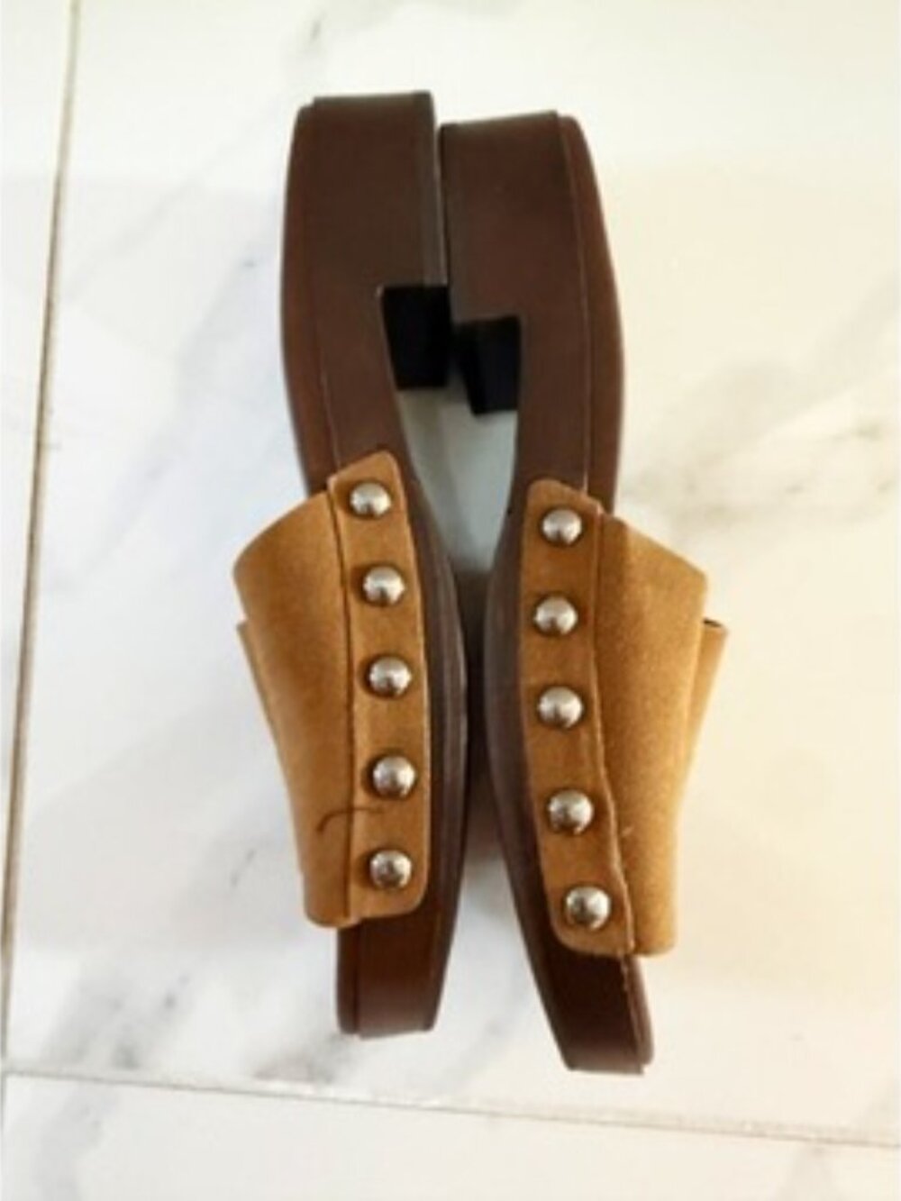 Universal Thread - Women’s Hera Western Sandals with Memory Foam Inso Brown 7 - Picture 6 of 10